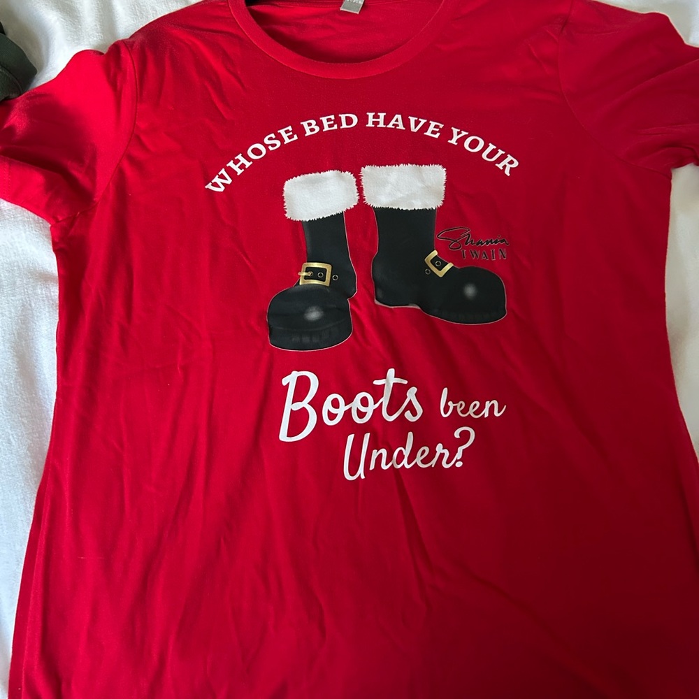 Next Level Apparel Red T-Shirt